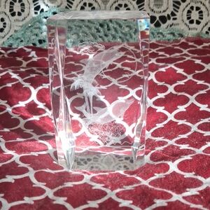 Crystal 3D Dolphin Figurine